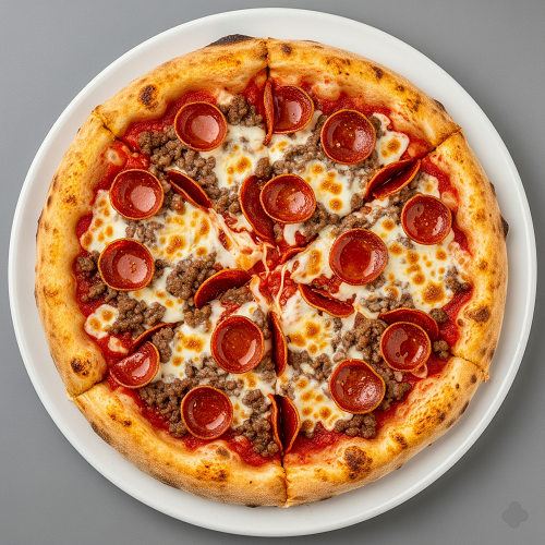 Spicy Sausage Pizza 