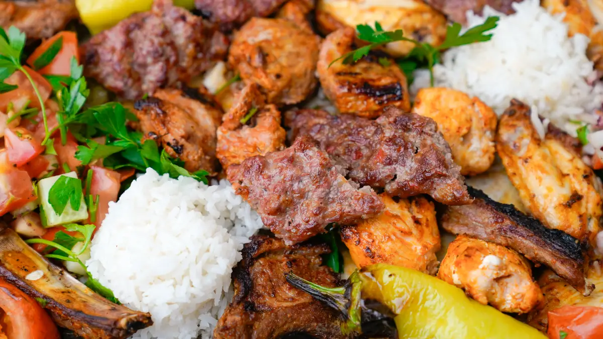 Turkish seafood served at Stavs Kebab House Restaurant in Boness